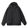 Lifestyle-serien Waterproof varm dunjacka med huva ”Svart”