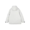 Lifestyle Series Waterproof dunjacka med huva ”White Black”