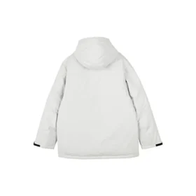 Lifestyle Series Waterproof dunjacka med huva ”White Black”