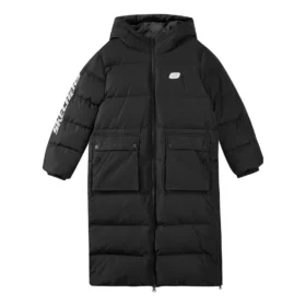 Lång dunjacka ”Black”