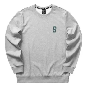 Långärmad T-shirt med tryck ”Grå”