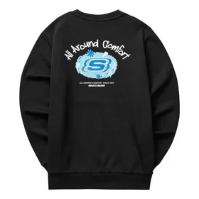 Logo Graphic Crew Sweater ”Black Blue White” Logo Graphic Crew Sweater ”Black Blue White”