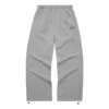 Logotyp-raka casualbyxor ”Grey”