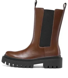 Low Notch Stövlar ”Brown”