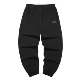 Löst stickade sportbyxor ”Black”