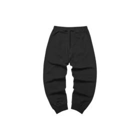 Löst stickade sportbyxor ”Black”