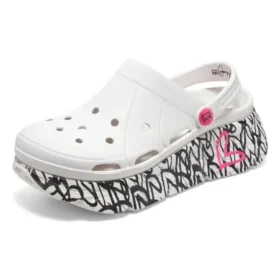 Max Cushioning Foamies ”Vit Svart Rosa”