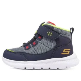 Microspec Zovox Blended Velcro-skor ”Navy Grey”