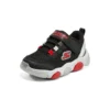 Mighty Glow Sneakers ”Black Red”