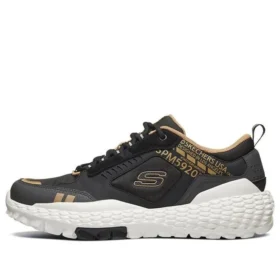 Monster låga sneakers svart/guld
