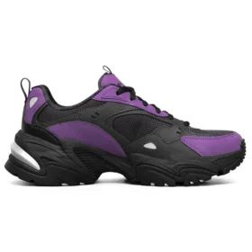 One Punch Man x Skechers Stamina V2 låga löparskor Svart/Lila