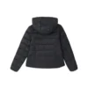 Packbar dunjacka med huva ”White Black”