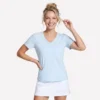 Pima T-shirt med V-ringning Pima T-shirt med V-ringning
