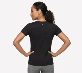 Pima T-shirt med V-ringning