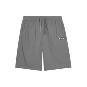 Raka sportshorts med dragsko i midjan ”Grå”