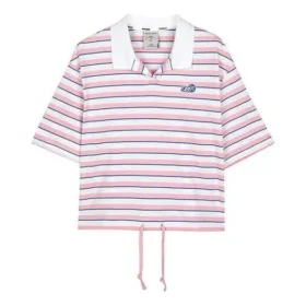 Randig polotröja ”Rosa Vit” Randig polotröja ”Rosa Vit”