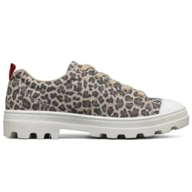 Roadies låga canvasskor Leopard/Grå Roadies låga canvasskor Leopard/Grå
