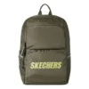 Ryggsäck med tryckt logotyp ”Olive Green”