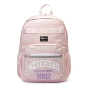 Ryggsäck med tryckt logotyp ”Pink White”