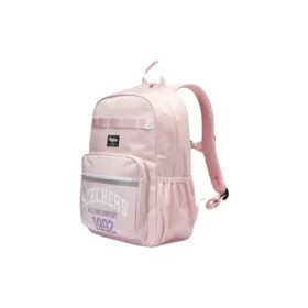 Ryggsäck med tryckt logotyp ”Pink White”