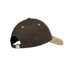 S-bokstavsbroderad basebollkeps ”Brown Tan”