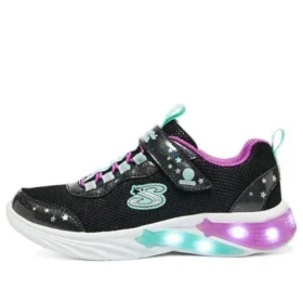 S-Lights: Glow-Brites Skor ”Black Purple Green”