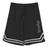 Shorts med logotryck ”Black White”