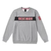 Skechers Alphabet Printing Knit Pullover för män, grå