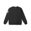 Skechers Alphabet Printing Knit Pullover för män, svart