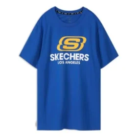 Skechers kortärmad blå herrtröja