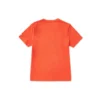 Skechers kortärmad t-shirt för män med tryck i orange och rött