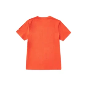 Skechers kortärmad t-shirt för män med tryck i orange och rött