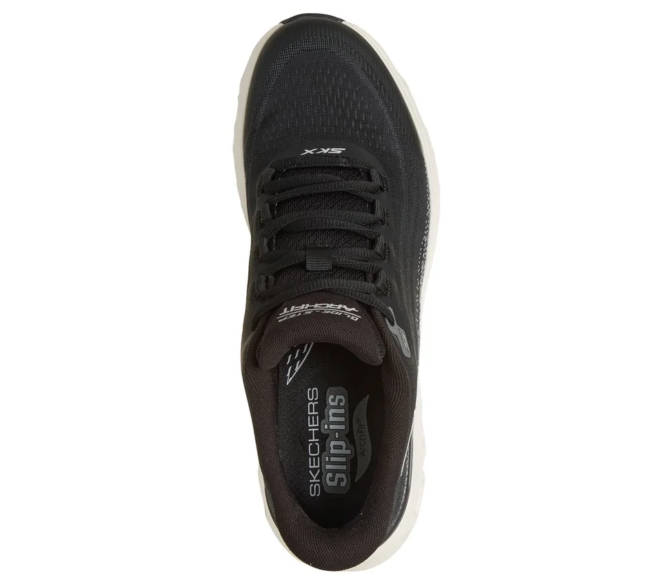 Skechers Slip-ins: Arch Fit Glide-Step Wave – Zanaro Skechers Slip-ins: Arch Fit Glide-Step Wave – Zanaro