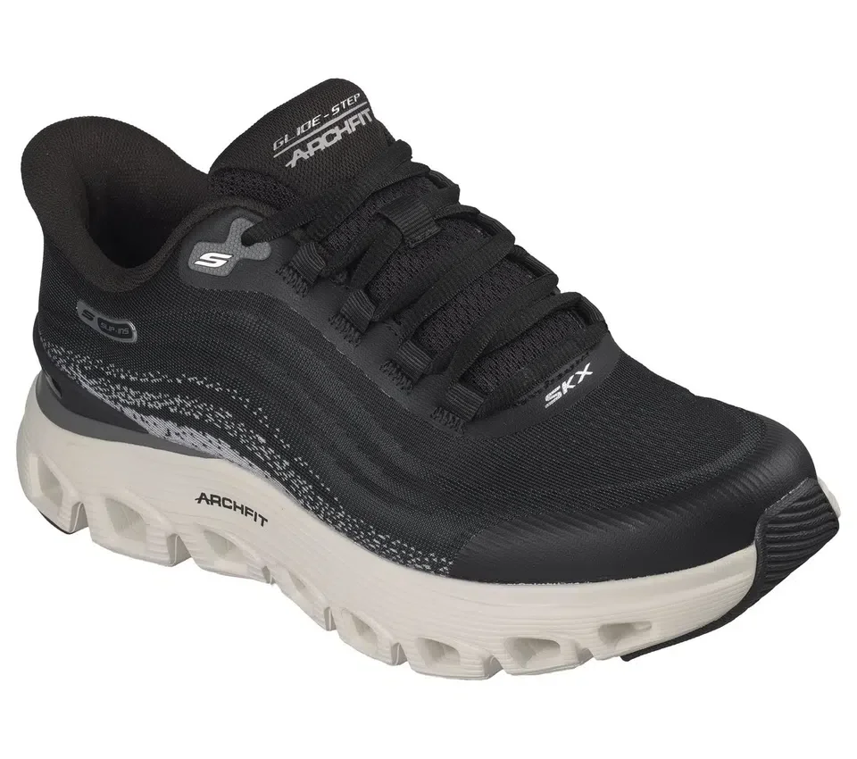 Skechers Slip-ins: Arch Fit Glide-Step Wave – Zanaro Skechers Slip-ins: Arch Fit Glide-Step Wave – Zanaro