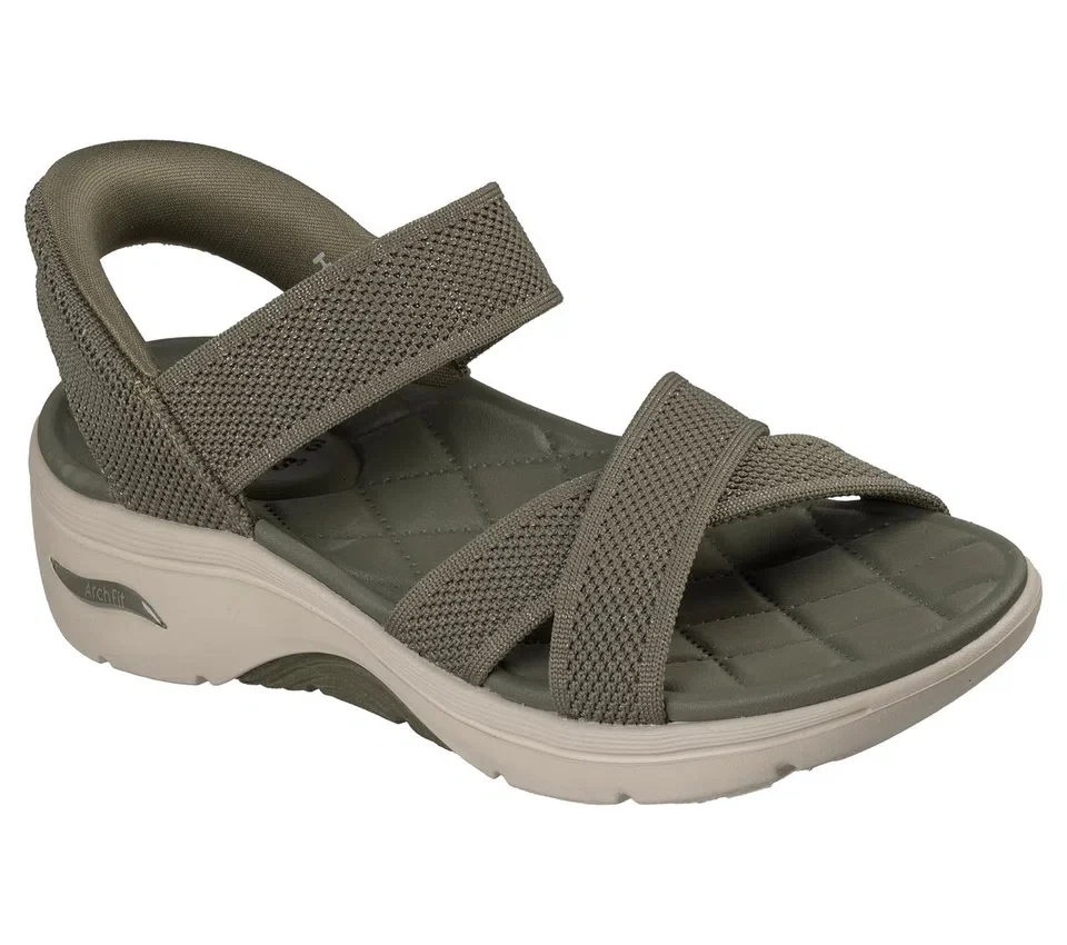 Skechers Slip-ins: Go Walk Arch Fit 2.0 Sandal – Francesca Skechers Slip-ins: Go Walk Arch Fit 2.0 Sandal – Francesca