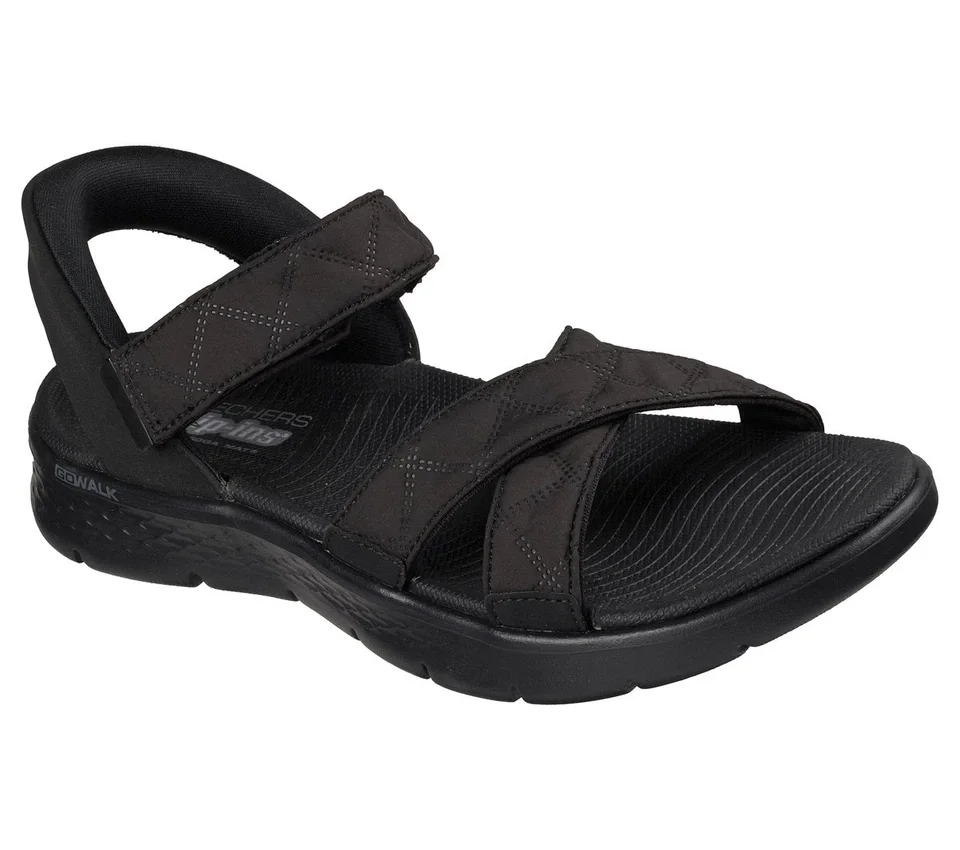 Skechers Slip-ins: Go Walk Flex Sandal – Cozy Fit Kaia Skechers Slip-ins: Go Walk Flex Sandal – Cozy Fit Kaia