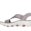 Skechers Slip-ins: Go Walk Massage Fit Sandal – Confetti Sky Skechers Slip-ins: Go Walk Massage Fit Sandal – Confetti Sky