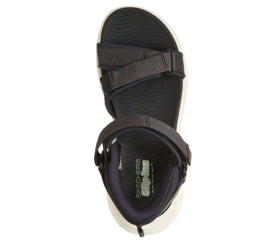 Skechers Slip-ins: Max Cushioning Glide-Step Sandal – Skylar Skechers Slip-ins: Max Cushioning Glide-Step Sandal – Skylar