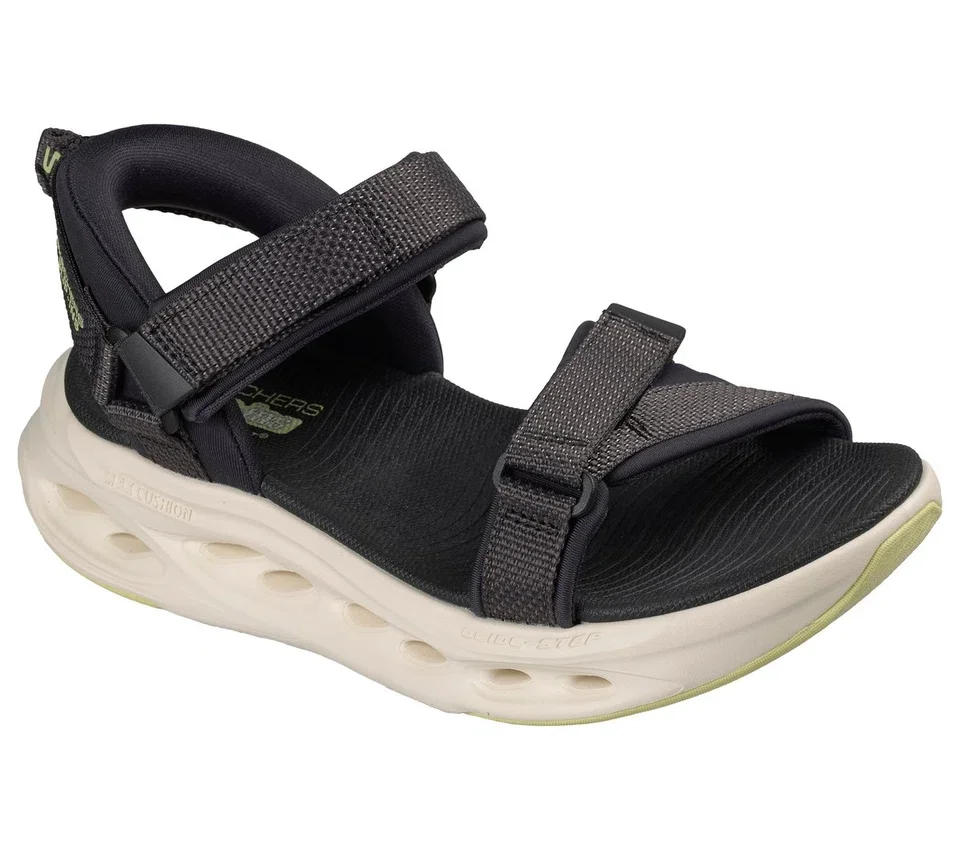 Skechers Slip-ins: Max Cushioning Glide-Step Sandal – Skylar Skechers Slip-ins: Max Cushioning Glide-Step Sandal – Skylar