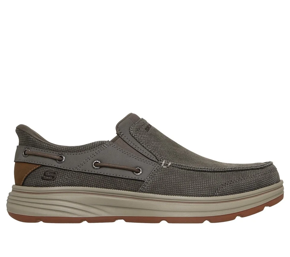 Skechers Slip-ins Relaxed Fit: Troutt – Rustic Skechers Slip-ins Relaxed Fit: Troutt – Rustic
