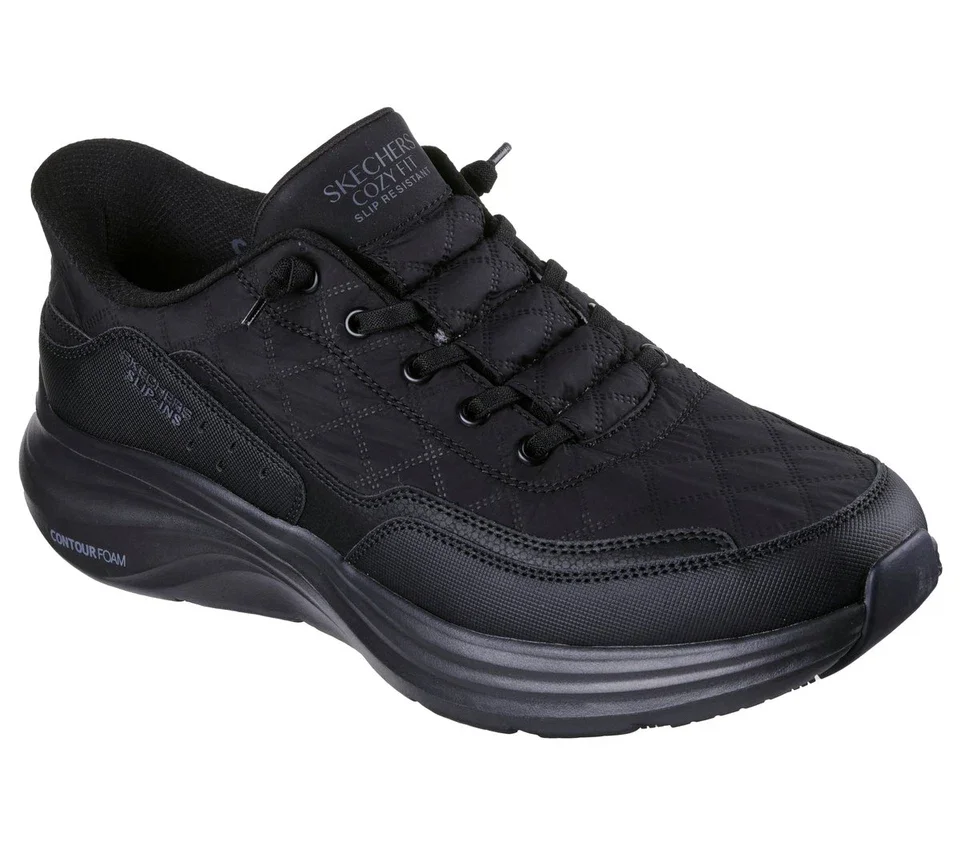 Skechers Slip-ins Work Halkskydd: Contour Foam – Cozy Fit Skechers Slip-ins Work Halkskydd: Contour Foam – Cozy Fit