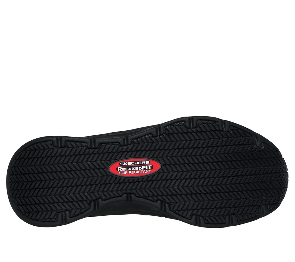 Skechers Slip-ins Work halkskyddade Relaxed Fit: D’Lux Walker – Joden Skechers Slip-ins Work halkskyddade Relaxed Fit: D’Lux Walker – Joden