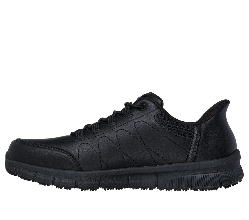 Skechers Slip-ins Work Slip-Resistant: Nampa – Knotly Skechers Slip-ins Work Slip-Resistant: Nampa – Knotly