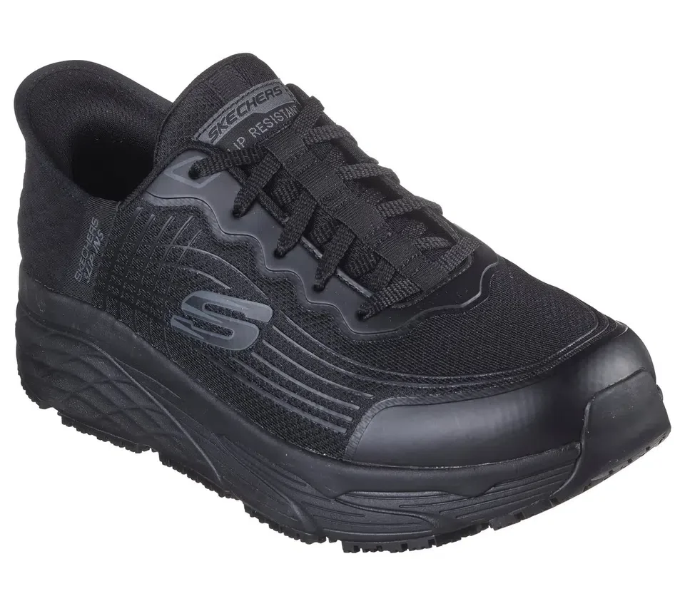Skechers Slip-ins Work Slip-Resistant Relaxed Fit: Max Cushioning Elite – Remmal Skechers Slip-ins Work Slip-Resistant Relaxed Fit: Max Cushioning Elite – Remmal