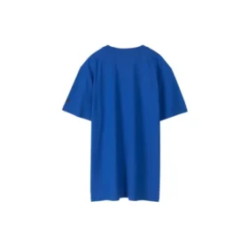 Skechers tryckt kortärmad t-shirt för män, blå