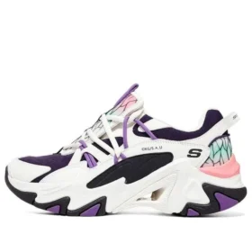 Skechers x Demon Slayer ”White Black Purple”