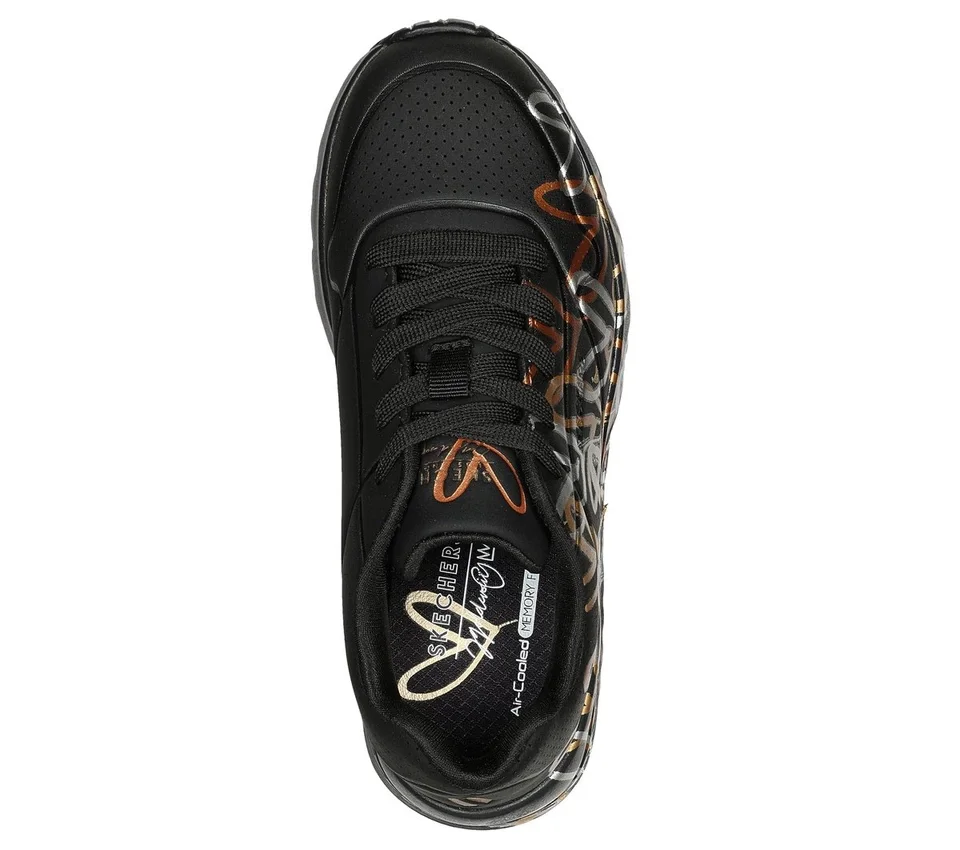 Skechers x JGoldcrown: Uno Lite – Metallic Love Skechers x JGoldcrown: Uno Lite – Metallic Love