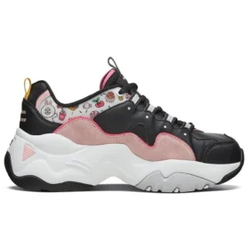 Skechers x Line Friends D’ Lites 3.0 Låga klumpiga skor Svart/Rosa