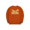 Skechers x One Piece tryckt långärmad T-shirt ”Blå Brun Gul Svart”