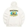 Skechers x SpongeBob SquarePants grafisk hoodie ”Vit Gul Svart”